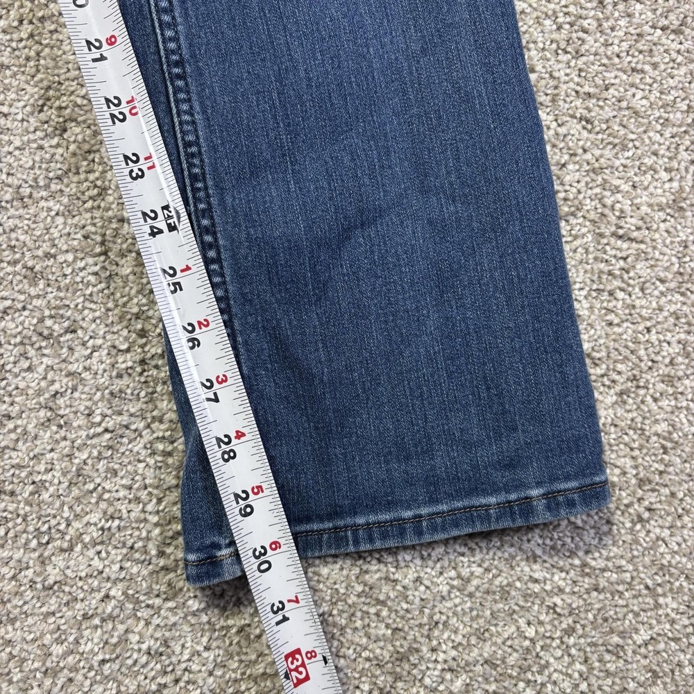 Riders By Lee Midrise Bootcut Jeans Womens 32 Blue Medium Wash Denim 5 Pocket - Picture 5 of 9